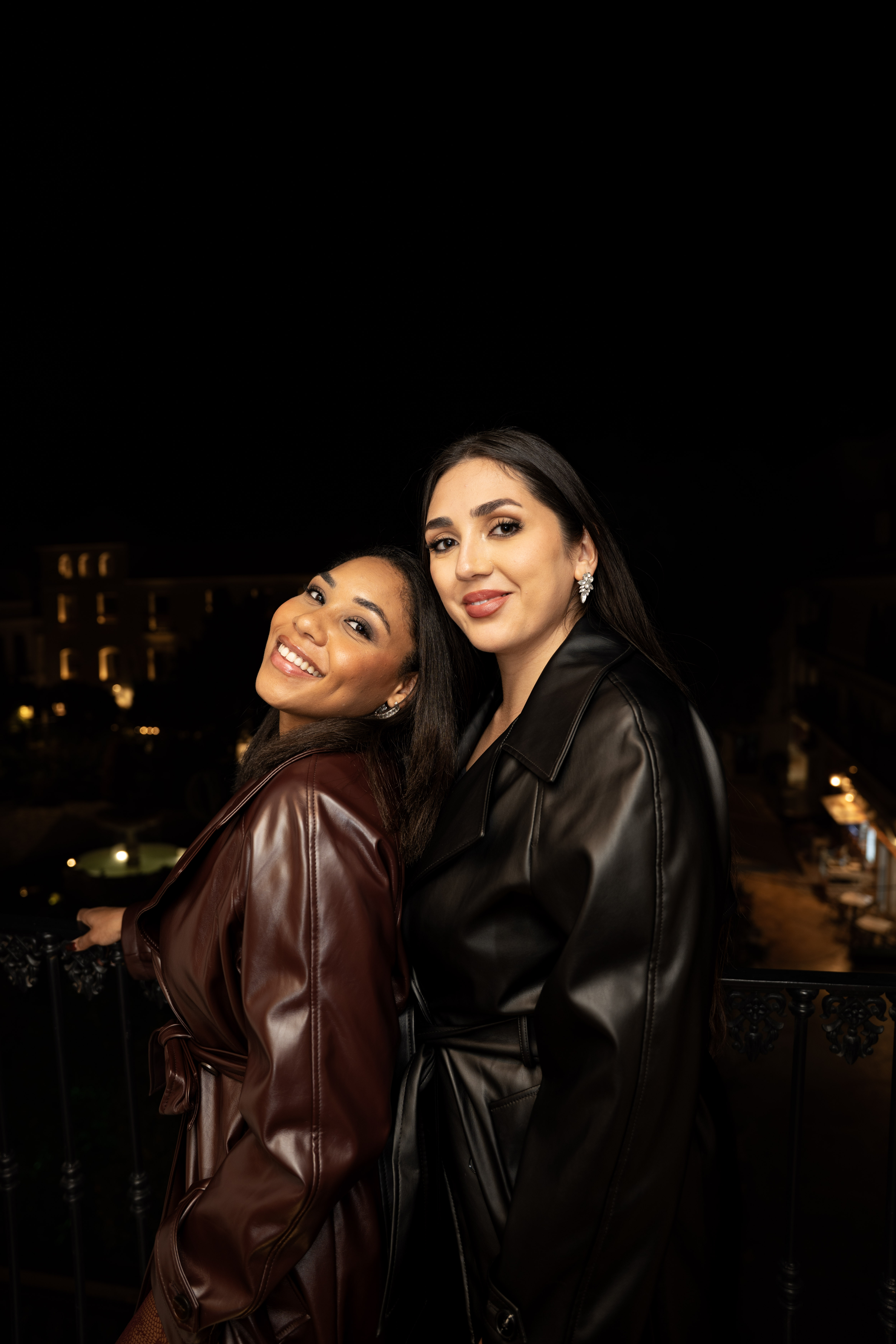 Jamie-Lee and Yegi, founders of SocialSync Flow
